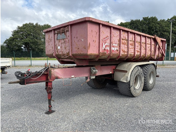 Tipper semi-trailer 1996 Krampe TWK 18 Goliath End Dump Trailer: picture 2