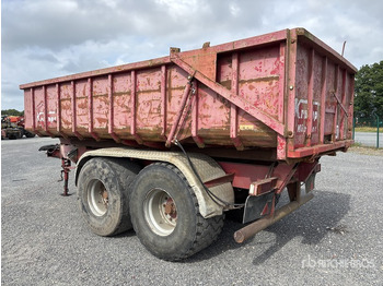 Tipper semi-trailer 1996 Krampe TWK 18 Goliath End Dump Trailer: picture 3