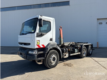 Hook lift truck RENAULT Kerax 420