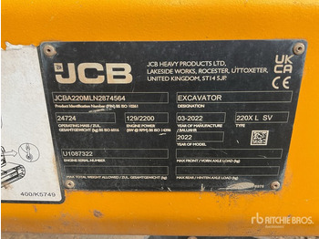 Crawler excavator JCB 220X