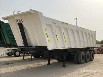 Tipper semi-trailer
