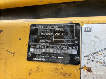 Crawler excavator KOMATSU PC400-8