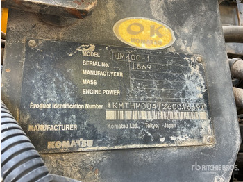 Articulated dumper KOMATSU HM400