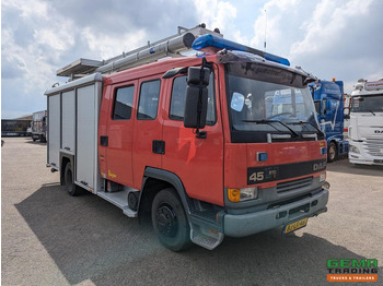 Fire truck DAF AE45CE 210FF 4x2 Euro2 Ziegler TS08 LD2.800 HD265 T1.500Liters - 8 persoons - ManualGearbox: picture 4