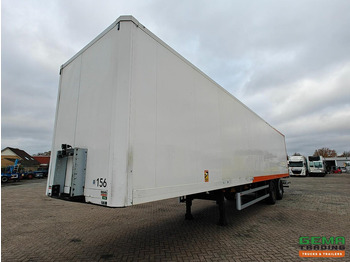 Closed box semi-trailer
