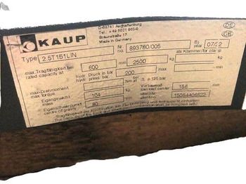 Attachment Kaup 2.5T151LIN Integrale side shift for Linde: picture 3