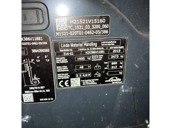 Electric forklift Linde E16 (386-02) EVO: picture 4 Electric forklift Linde E16 (386-02) EVO: picture 4