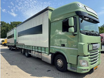 Box truck DAF XF 460 6X2 Jumbo Volume kombi Standairco Hefdak 8.1 + 7.8M 120m3: picture 2