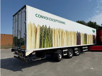 Isothermal semi-trailer Pacton 3AS Thermo King Spectrum dual temp 2X Stuuras en Schijfremmen: picture 3