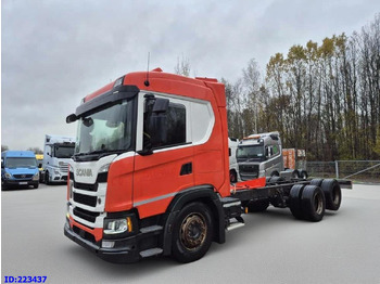 Cab chassis truck SCANIA G 500