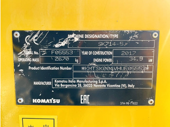 Skid steer loader Komatsu SK714-5 (4065): picture 3