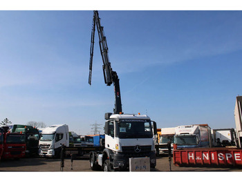 Crane truck Mercedes-Benz Arocs 2051 + 4X4 + HIAB 302 E6 / JIB 70 X 4 + 10 EXTENTSIONS / NEW!!: picture 4