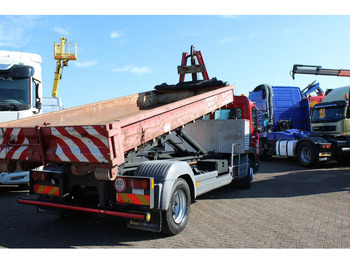 Interior photo 1: Hook lift truck Mercedes-Benz Atego reserved!! 1218 + HYVALIFT + CONTAINER + MANUAL