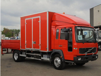 Dropside/ Flatbed truck Volvo FL 220 + Manual + HMF 150 crane: picture 3