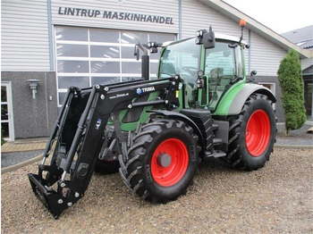 Farm tractor Fendt 514 Vario med frontlæsser og frontlift: picture 2