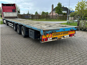 Dropside/ Flatbed semi-trailer Wielton vlakke trailer: picture 3