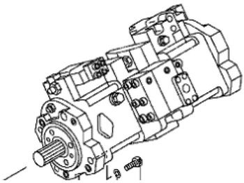 New Hydraulic pump for Construction machinery Hitachi YA00072789 - 4626845: picture 2
