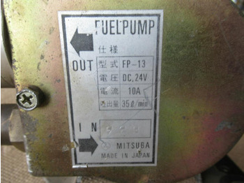 Fuel pump for Construction machinery Mitsuba FP13 -: picture 4