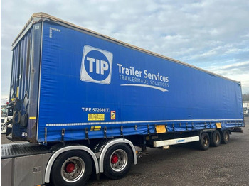 Curtainsider semi-trailer KRONE SD