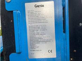 Trailer mounted boom lift Genie TZ 34/20: picture 4