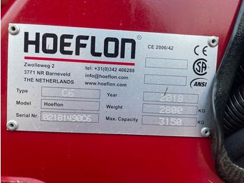 Mini crane Hoeflon C 6 E SOLD: picture 3 Mini crane Hoeflon C 6 E SOLD: picture 3