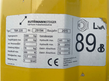 Truck mounted aerial platform Ruthmann TBR 220: picture 3 Truck mounted aerial platform Ruthmann TBR 220: picture 3