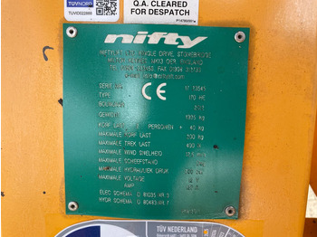 Trailer Niftylift 170 H E: picture 3