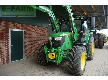 Farm tractor John Deere 6130r command pro fzw atr+ quicke q4m frontlader: picture 3