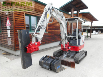 Mini excavator Takeuchi tb 225 mit powertilt + 3 löffel ( service neu ): picture 2