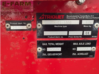Livestock equipment Trioliet triomix s1-1000: picture 3