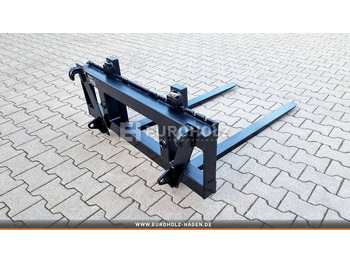 New Forks for Construction machinery EUROHOLZ Palettengabel Euroaufnahme 1200 mm 2 t: picture 4