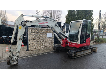 Mini excavator Takeuchi TB 260 Powertilt und Schnellwechsler MS 03, Radio: picture 4