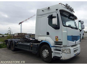 Hook lift truck RENAULT Premium Lander
