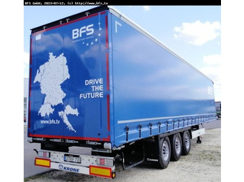 Curtainsider semi-trailer Krone Sattelauflieger SDP 27 eLB50-CS XL Getränke, Cod: picture 2