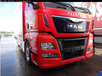 Curtainsider truck MAN TGX 26.440 6x2-2 LL lenk lift Achse Hub-Dach: picture 3