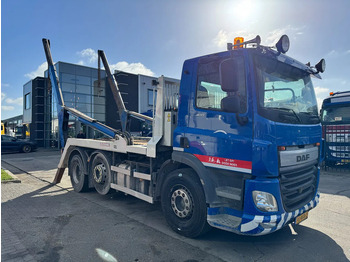 Skip loader truck DAF CF 400 6X2 - EURO 6 + VDL P-18 + REMOTE + LIFT AXLE: picture 2 Skip loader truck DAF CF 400 6X2 - EURO 6 + VDL P-18 + REMOTE + LIFT AXLE: picture 2