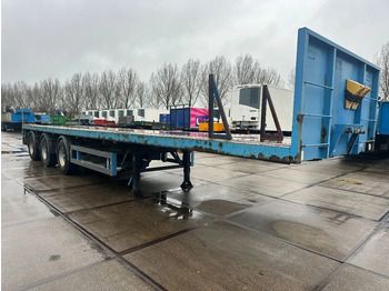 Dropside/ Flatbed semi-trailer Kwb 2 AXLE STEERING: picture 3