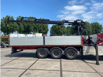 Dropside/ Flatbed semi-trailer Lecitrailer MET HIAB R165 F3: picture 4