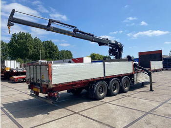 Dropside/ Flatbed semi-trailer Lecitrailer MET HIAB R165 F3: picture 3