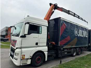 Leasing of MAN TGX 26.480 6X2 - EURO 6 + PALFINGER PK20002 + REMOTE + LIFTING AXLE MAN TGX 26.480 6X2 - EURO 6 + PALFINGER PK20002 + REMOTE + LIFTING AXLE: picture 1