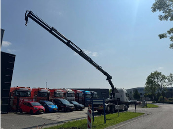 Hook lift truck, Crane truck Scania R450 6X2 - EURO 6 + PALFINGER PK 32002-SH + REMO: picture 4