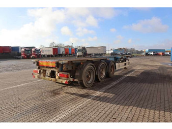 Container transporter/ Swap body semi-trailer LECI 3-Axle Containerchassis: picture 3