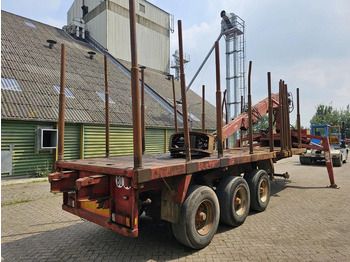 Timber semi-trailer Doll 20T Crane: picture 4