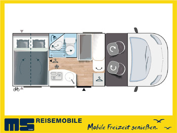Semi-integrated motorhome Chausson S 514 SPORT LINE / -2026- / 165PS-8G./ NUR 5.99M: picture 2