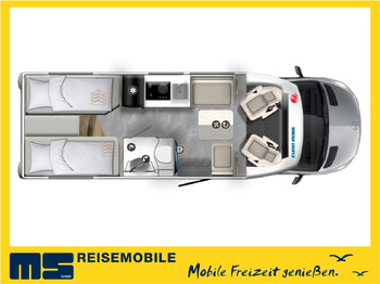 Semi-integrated motorhome Eura Mobil XTURA 686 EF / MODELL 2025 / 4x4- FERNREISEMOBIL: picture 2