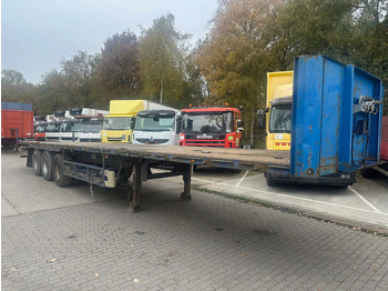 Dropside/ Flatbed semi-trailer VAN HOOL