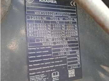 Wheel loader KRAMER 8155 KRAMER WHEEL LOADER: picture 4 Wheel loader KRAMER 8155 KRAMER WHEEL LOADER: picture 4