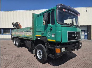 Dropside/ Flatbed truck, Crane truck MAN 26.362 6x4 Full spring Euro 2: picture 2 Dropside/ Flatbed truck, Crane truck MAN 26.362 6x4 Full spring Euro 2: picture 2