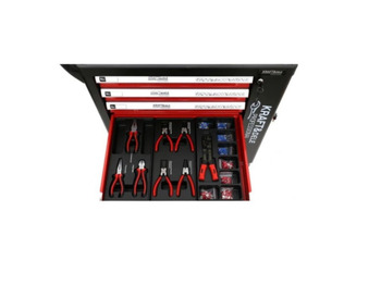 Warehouse equipment Servante d'atelier professionnelle avec 263 outils KRAFT&DELE KD362: picture 5