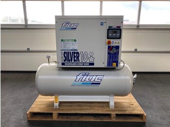 New Air compressor Fiac New Silver 10 / 300 Silent 7.5 kW 860 L / min 10 bar Elektrische Schroefcompressor met ketel: picture 2